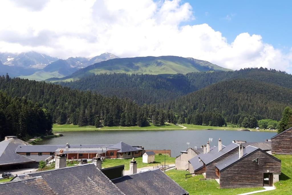 La Cabane Du Cerf A Payolle Campan Buitenkant foto